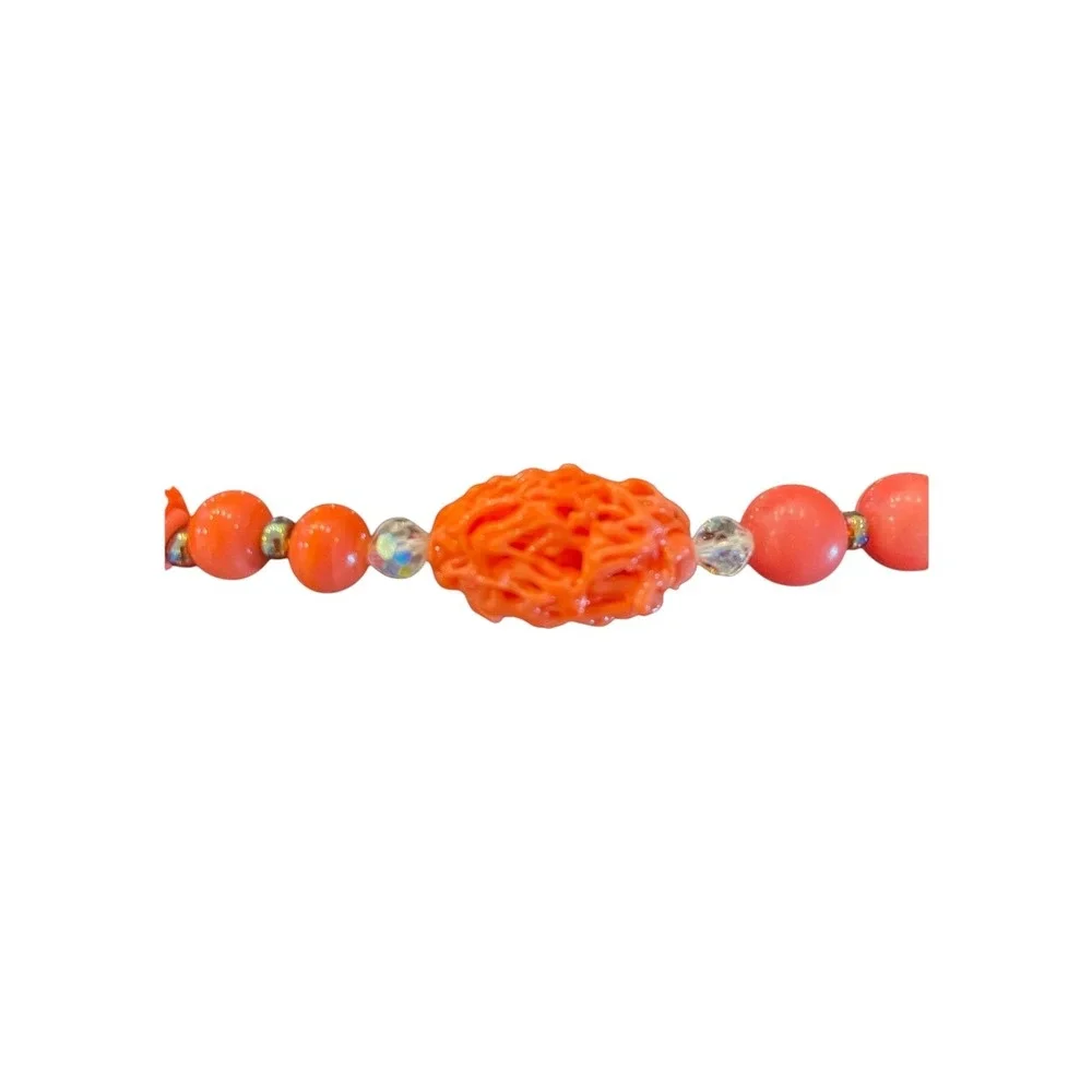 Hattie‎ Carnegie Glass Bead Necklace